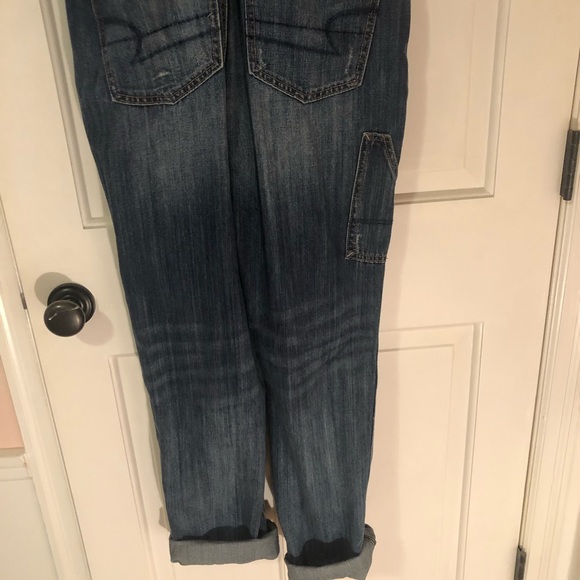 AE American Eagle 🦅 Tomgirl Denim Jean Overalls - Picture 5 of 8